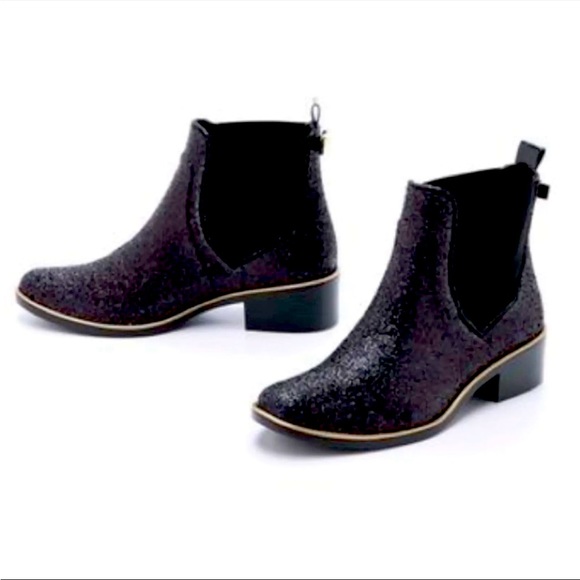 Kate ♠️ Spade Sedgwick Glitter Chelsea Boots - Picture 12 of 12